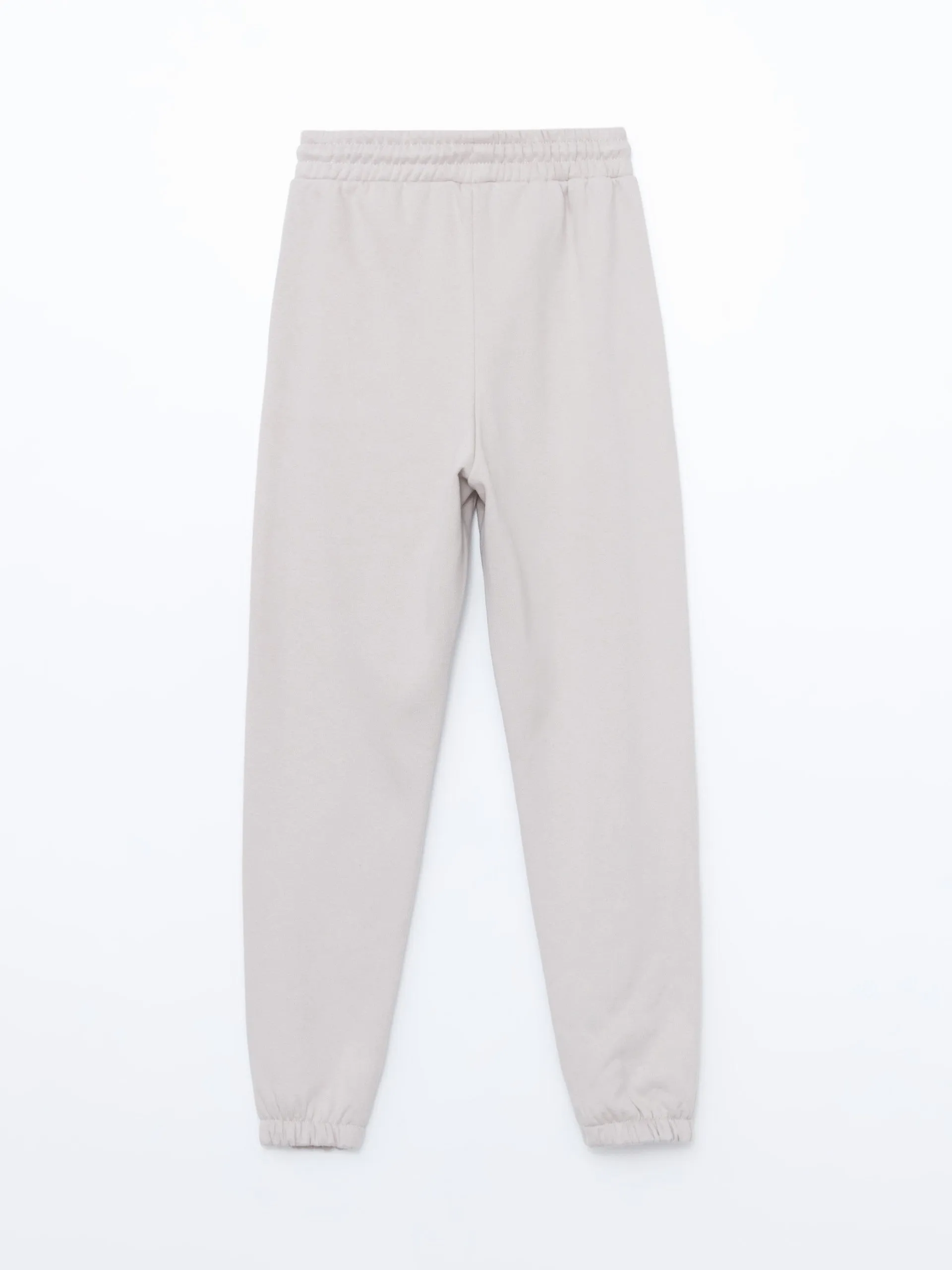 Lcw Vision Purple Elastic Waist Women'S Thick Jogger Sweatpants