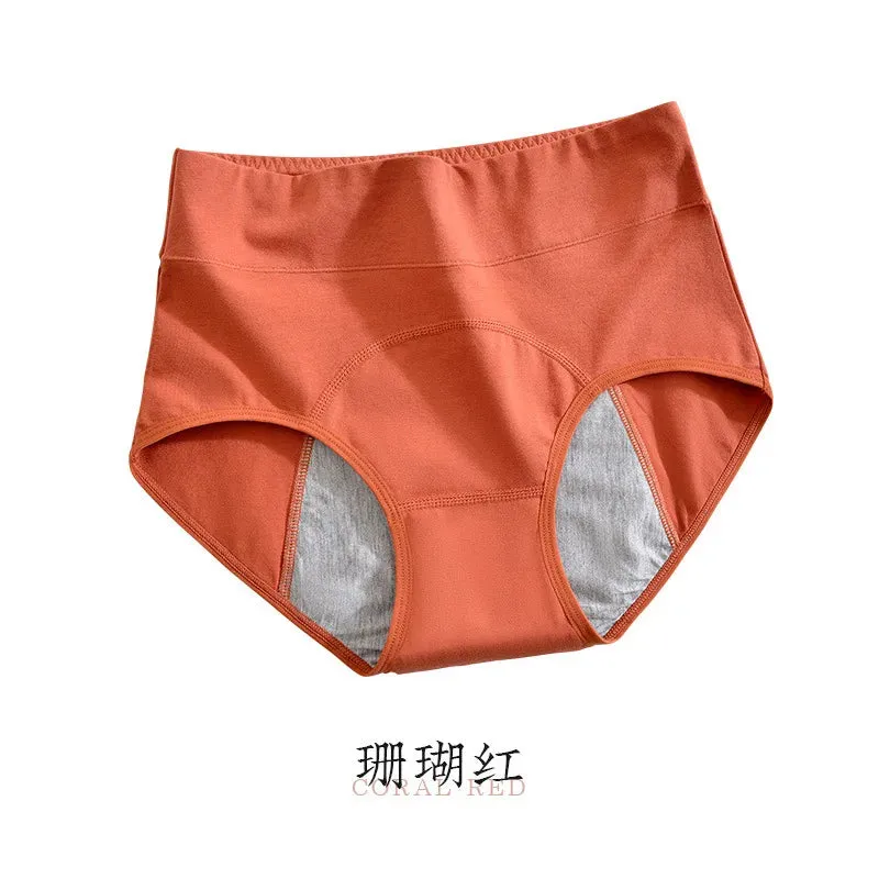 Leak Proof Menstrual Panties Period Panties Cotton Underwear Waterproof Overnight Briefs