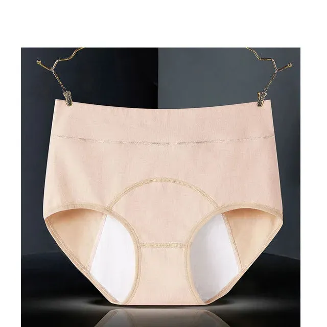 Leak Proof Menstrual Panties Period Panties Cotton Underwear Waterproof Overnight Briefs