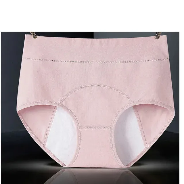 Leak Proof Menstrual Panties Period Panties Cotton Underwear Waterproof Overnight Briefs