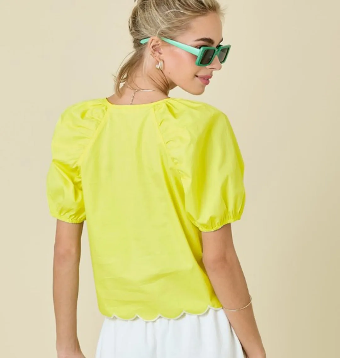 Lemon Drop Top
