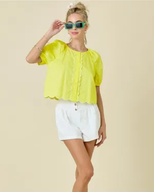 Lemon Drop Top