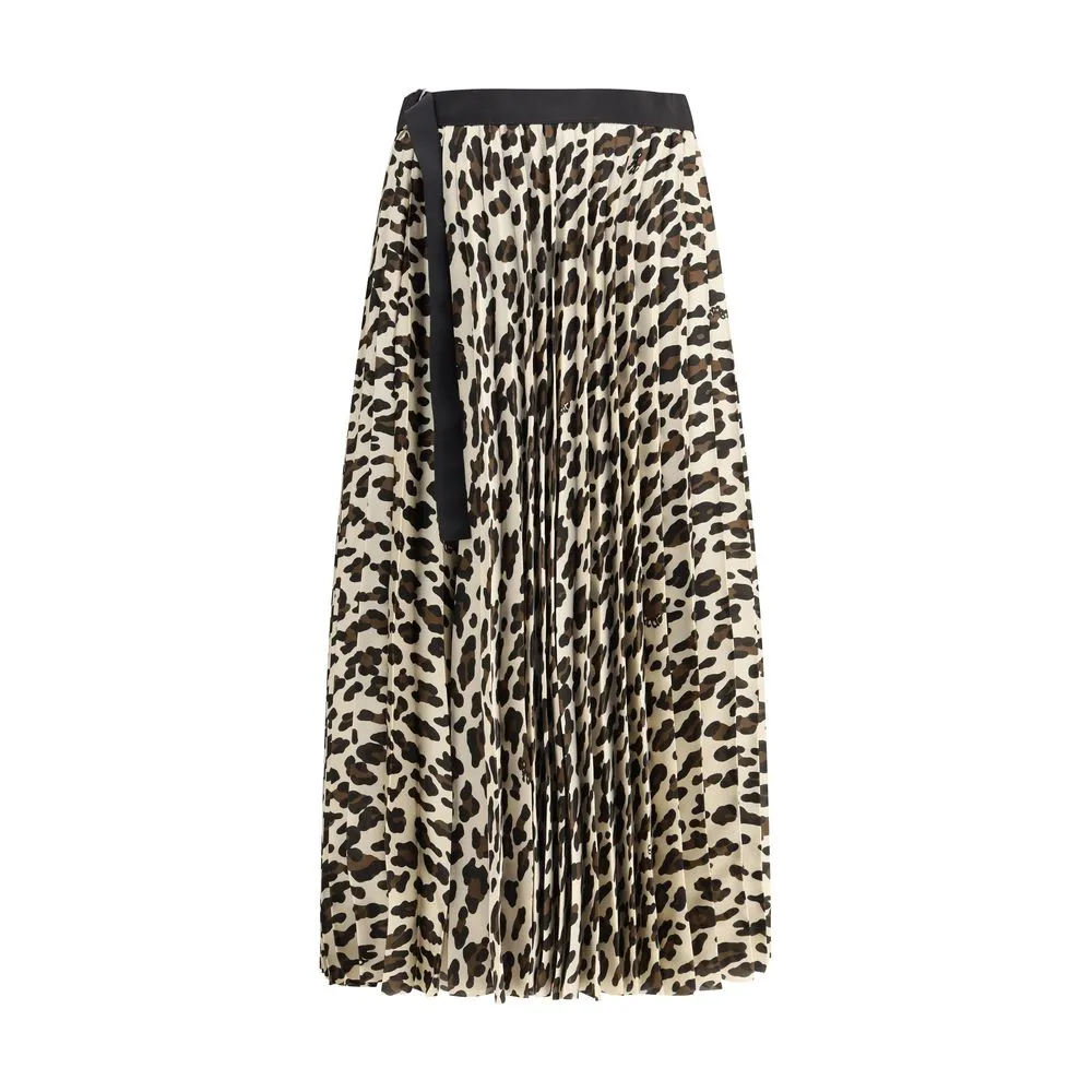 Leopard print Skirt