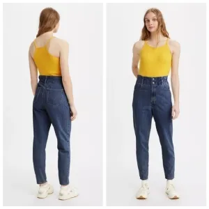 Levi’s 80'S HIGH RISE PAPERBAG TAPER PANTS Jeans Women’s Size 27 4 Small tapered