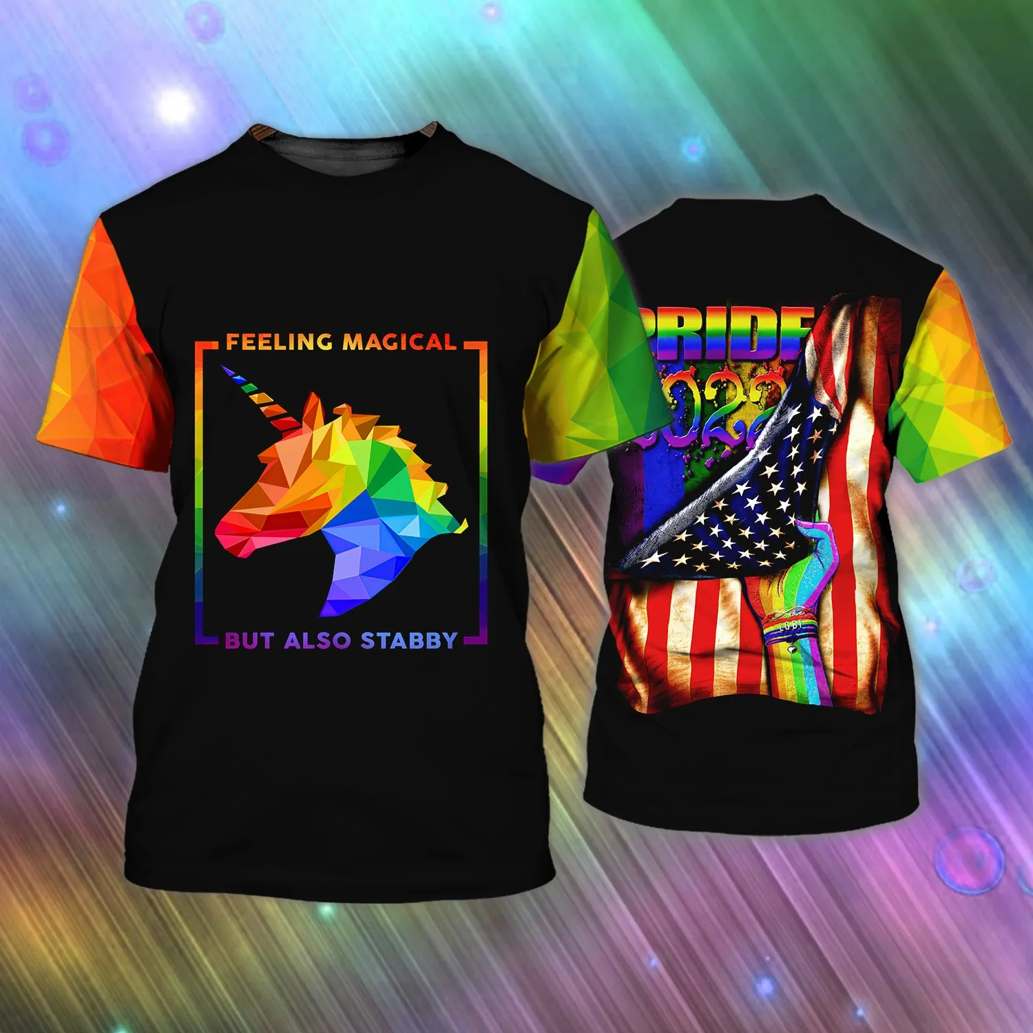 LGBT Pride Feeling Magical But Also Stabby - 3D Full Print