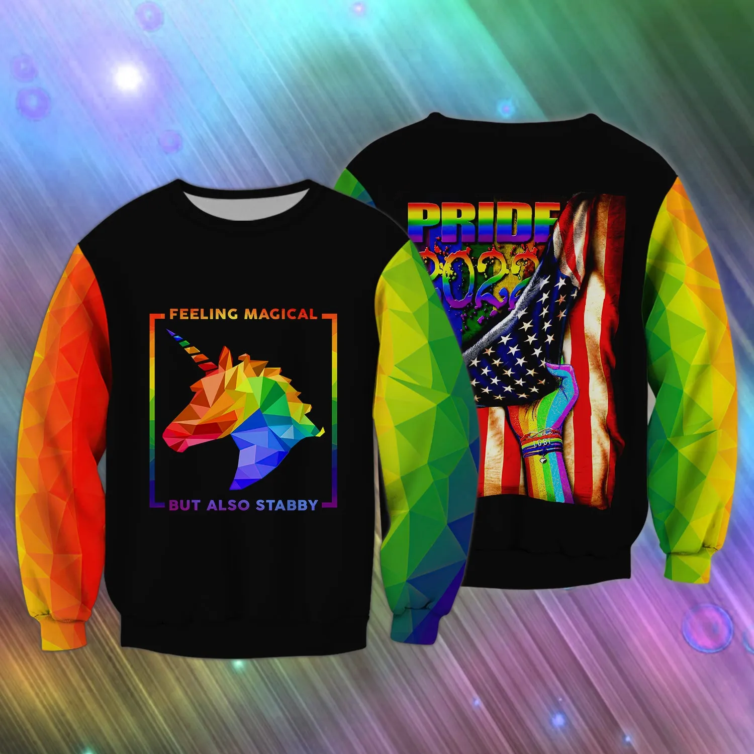 LGBT Pride Feeling Magical But Also Stabby - 3D Full Print