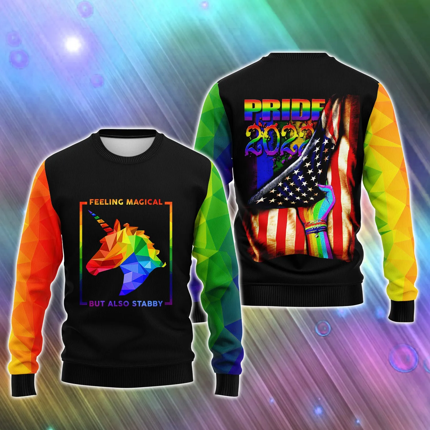 LGBT Pride Feeling Magical But Also Stabby - 3D Full Print