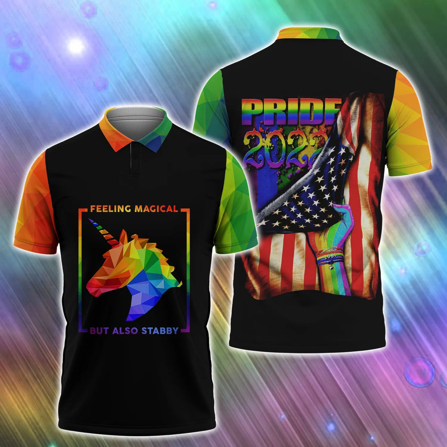 LGBT Pride Feeling Magical But Also Stabby - 3D Full Print