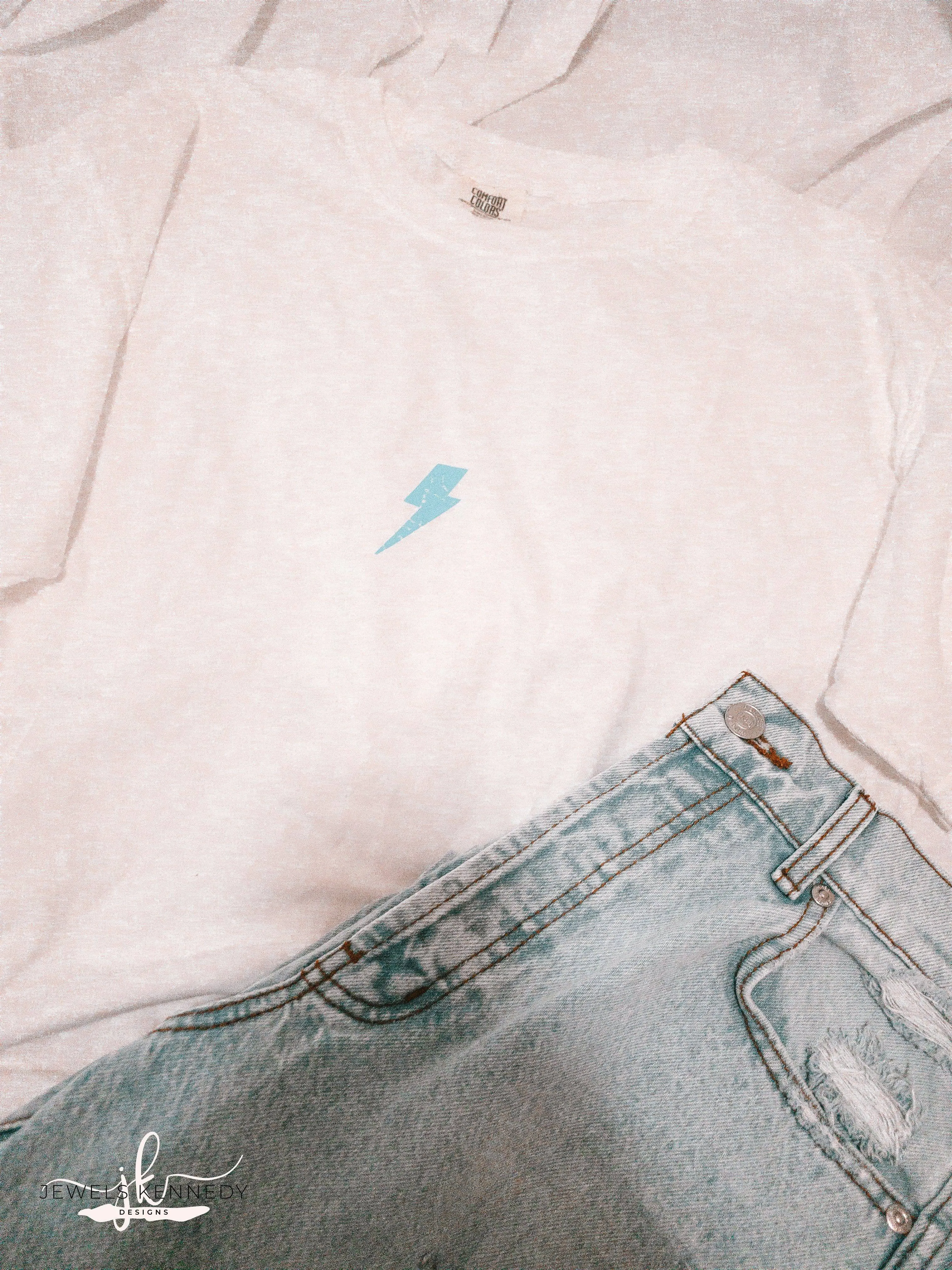 Lightning Bolt Comfort Colors Shirt
