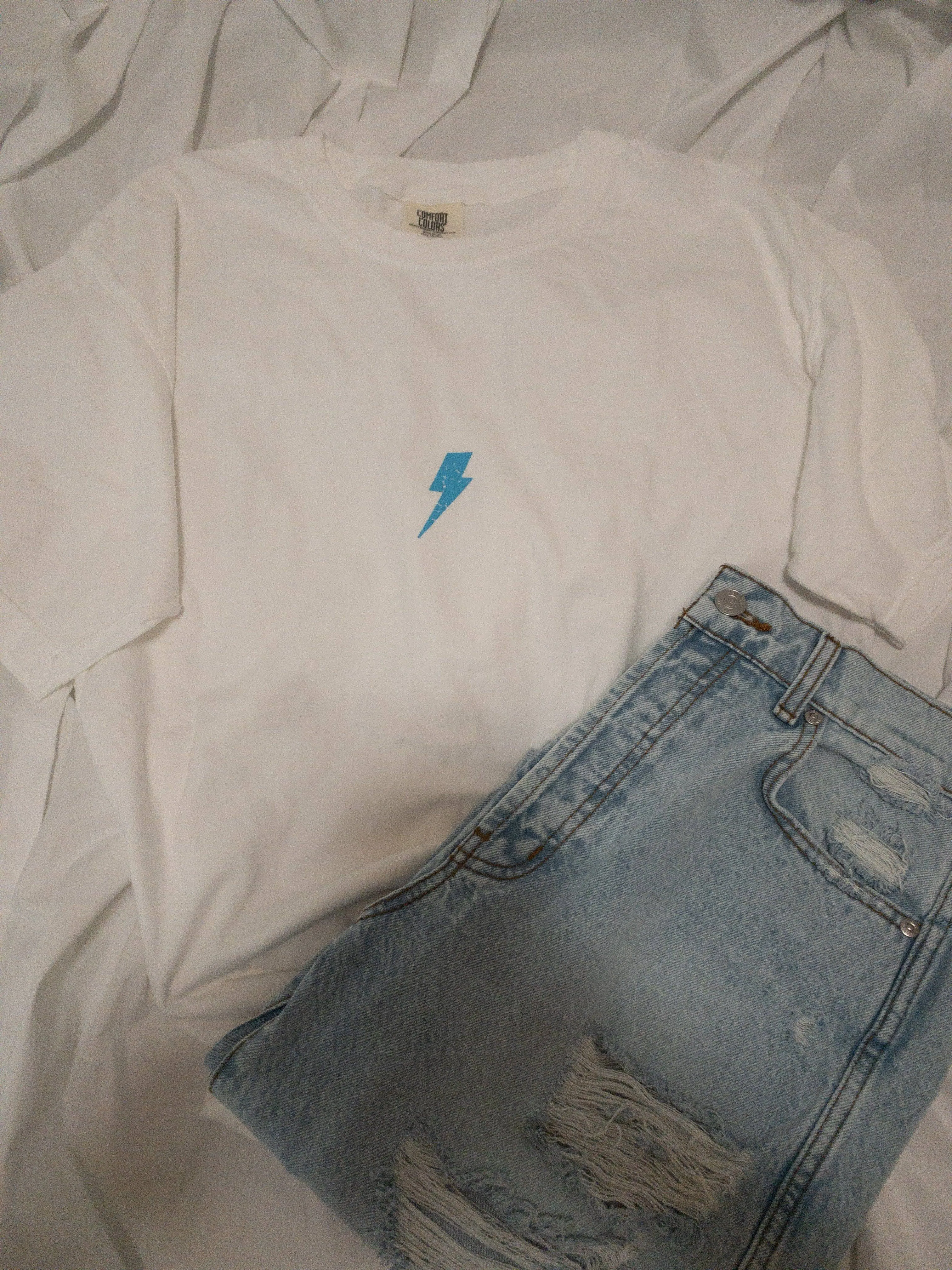 Lightning Bolt Comfort Colors Shirt
