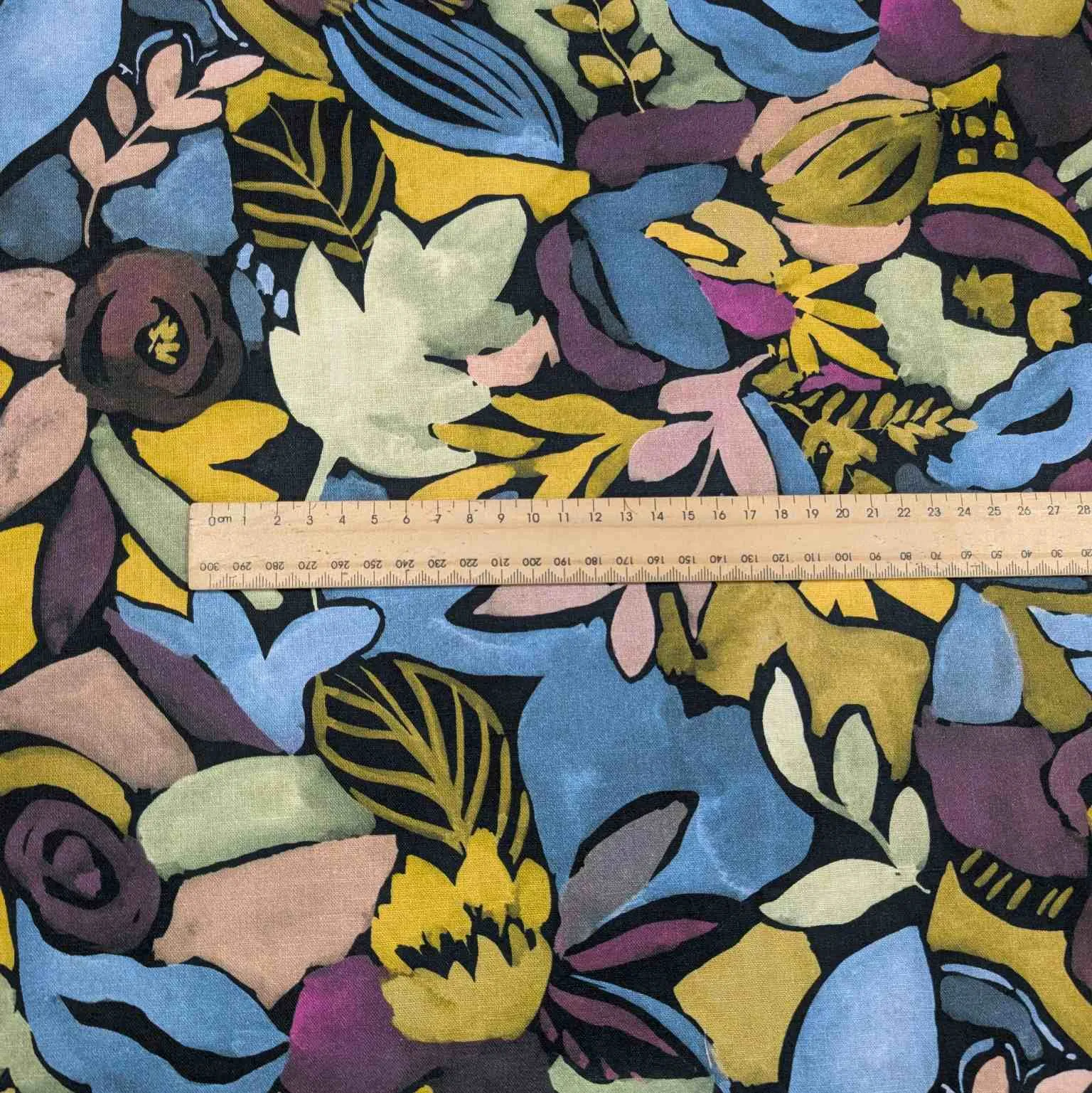 Linen Cotton, Winter Floral