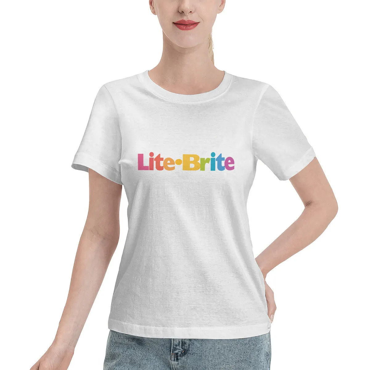 Lite Brite Logo Women's T-Shirt