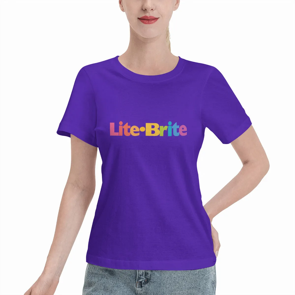 Lite Brite Logo Women's T-Shirt