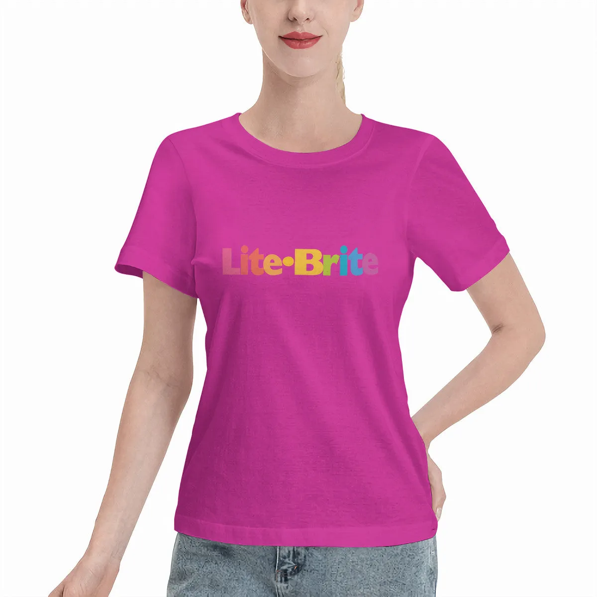 Lite Brite Logo Women's T-Shirt