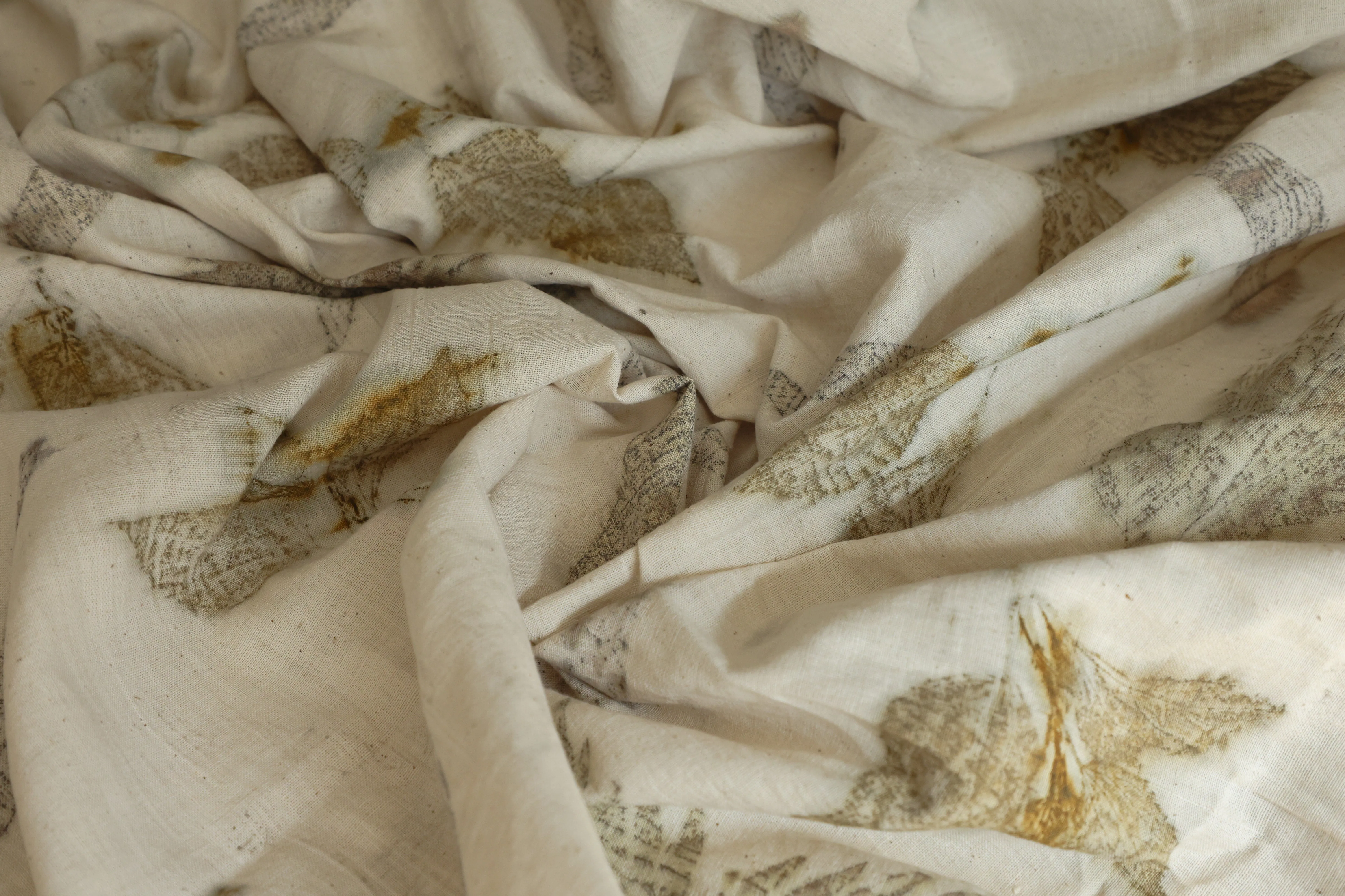 Live Leafy Khadi Skirt