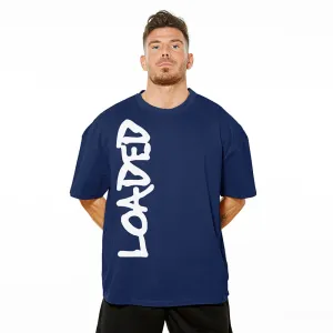 Loaded XL Logo Oversize Tee - Navy