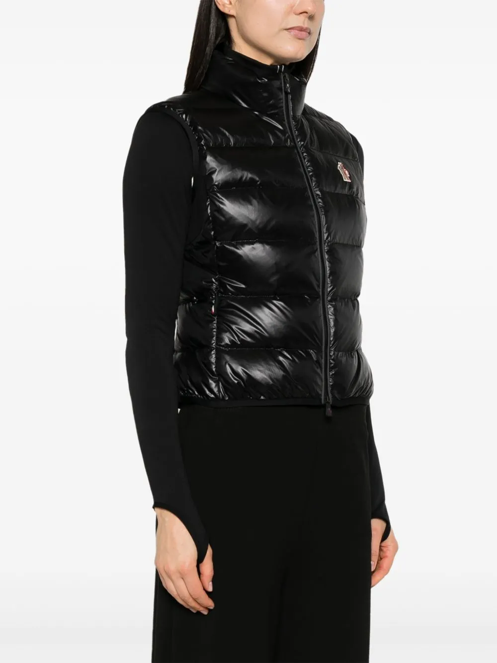 Logo down vest
