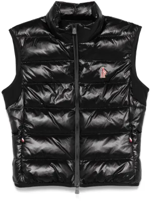 Logo down vest