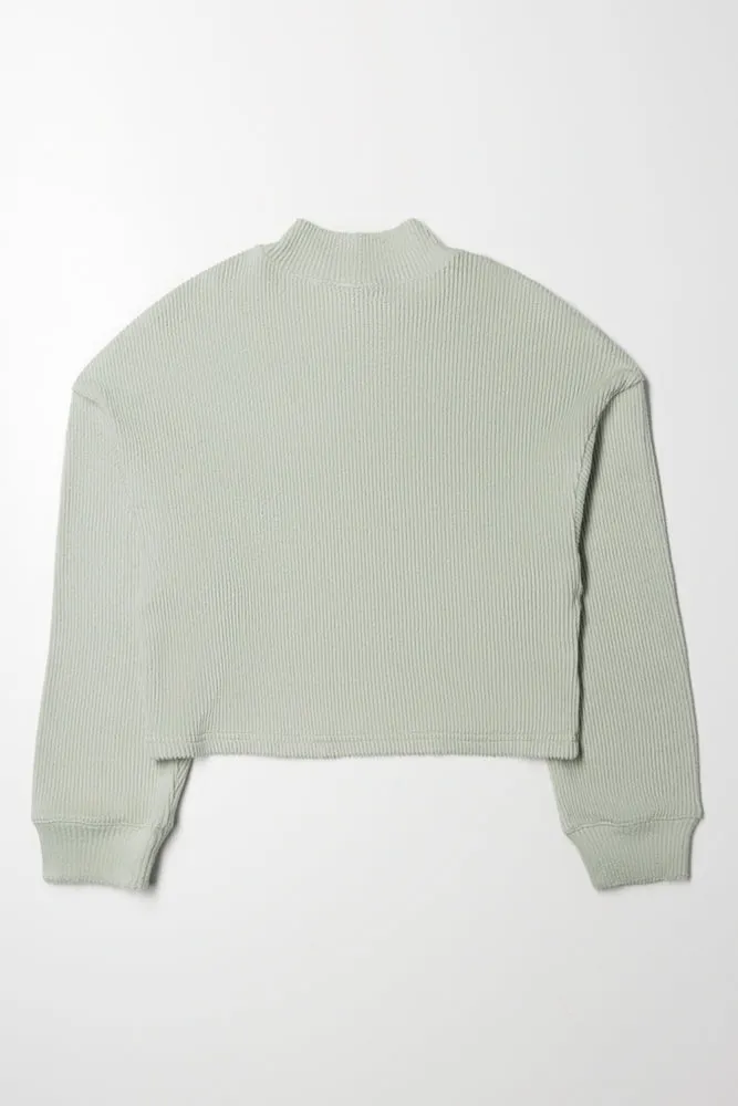 Long Sleeve Top Green