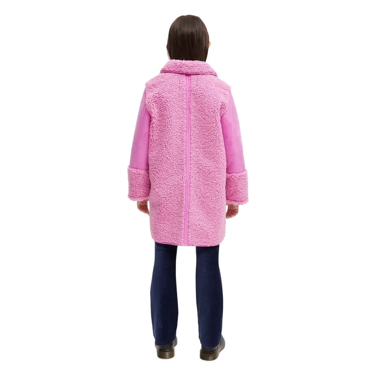 Longer-Length Bonded Teddy Jacket