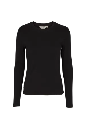 Ludmilla LS Tee - Black