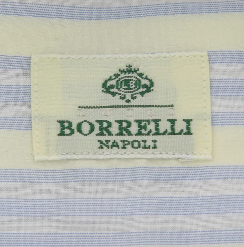 Luigi Borrelli Light Blue Shirt - 15.75 US / 40 EU