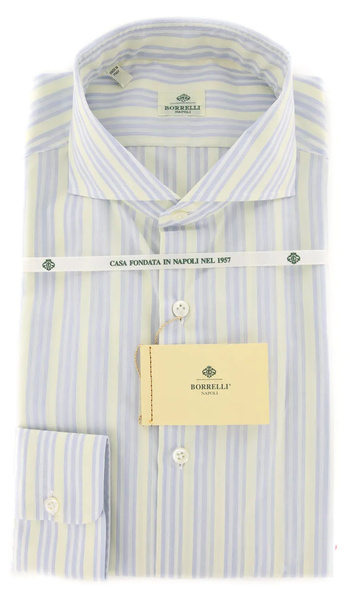 Luigi Borrelli Light Blue Shirt - 15.75 US / 40 EU