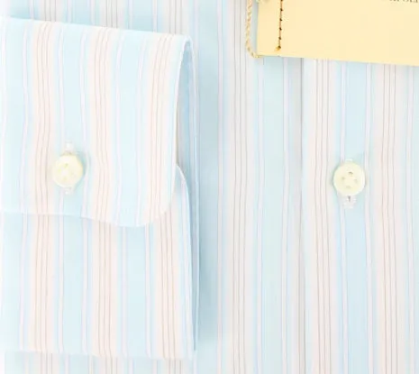 Luigi Borrelli Light Blue Shirt – Size: 17 US / 43 EU