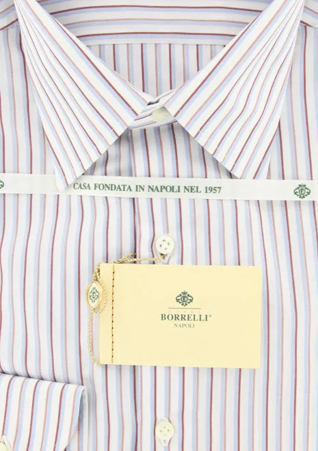 Luigi Borrelli Light Blue Shirt – Size: 17 US / 43 EU