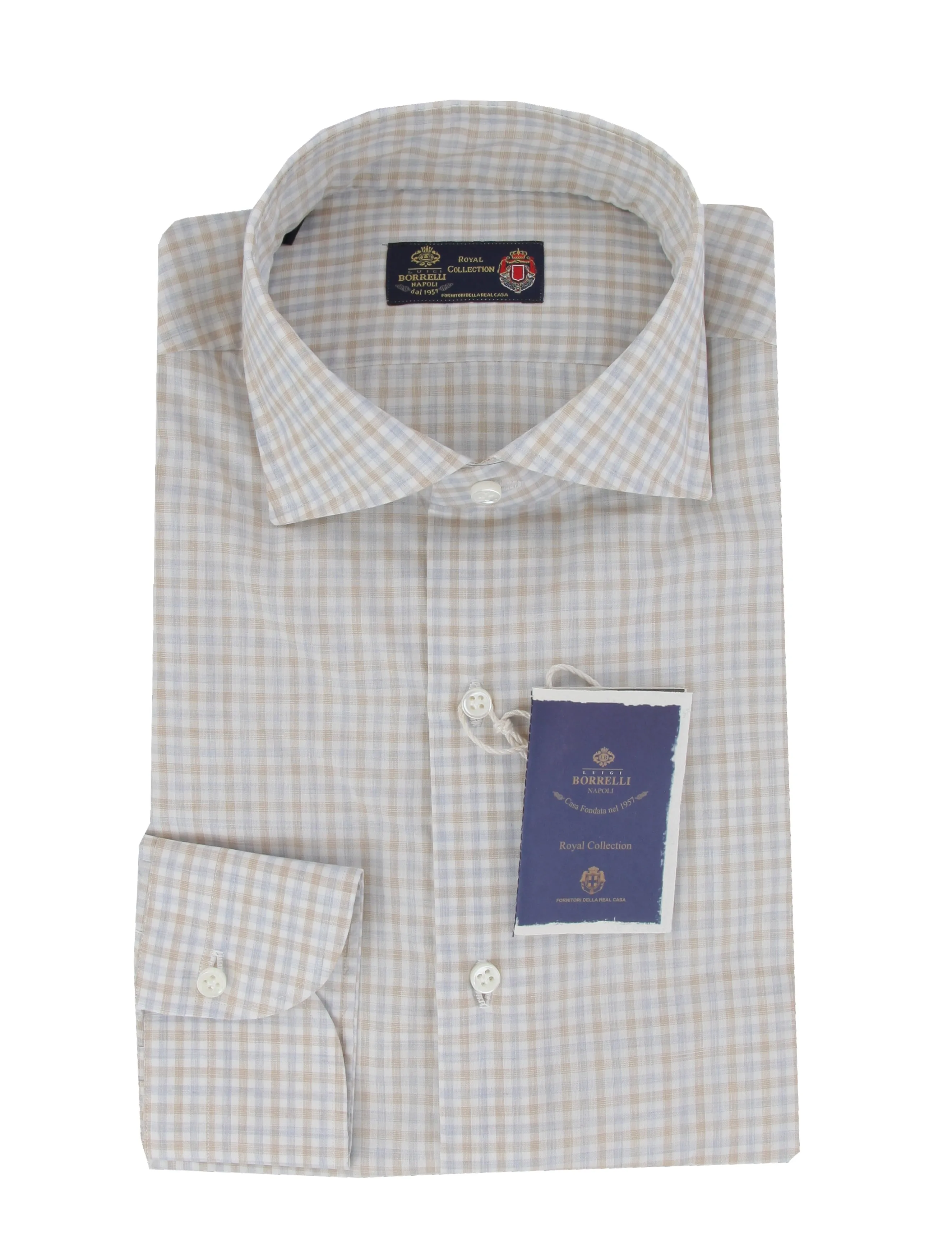 Luigi Borrelli Light Blue Shirt - Slim