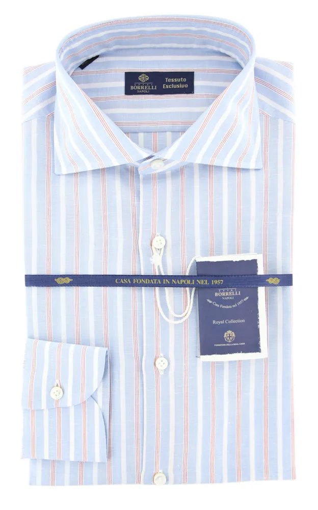 Luigi Borrelli Light Blue Shirt - Slim