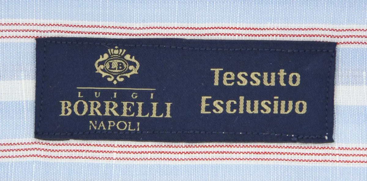 Luigi Borrelli Light Blue Shirt - Slim