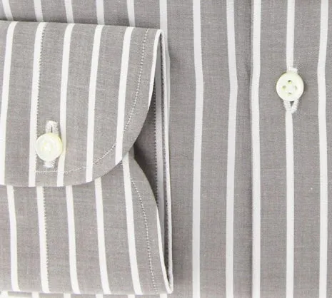 Luigi Borrelli Light Brown Shirt - Slim