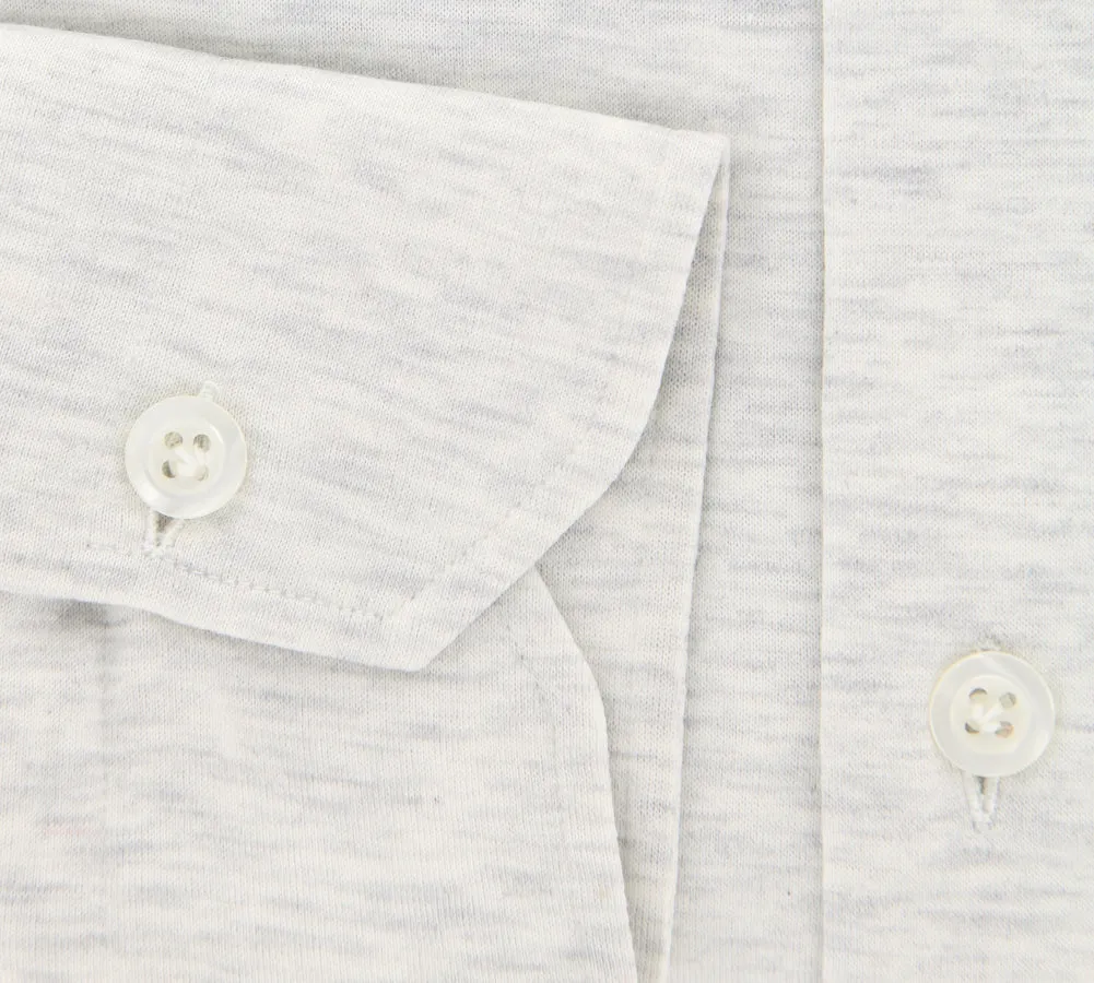 Luigi Borrelli Light Gray Shirt - S US / S EU