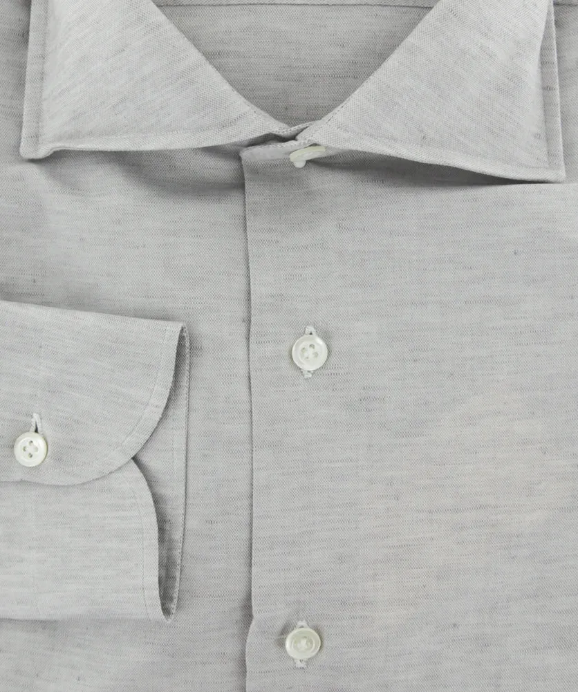 Luigi Borrelli Light Gray Shirt - Slim