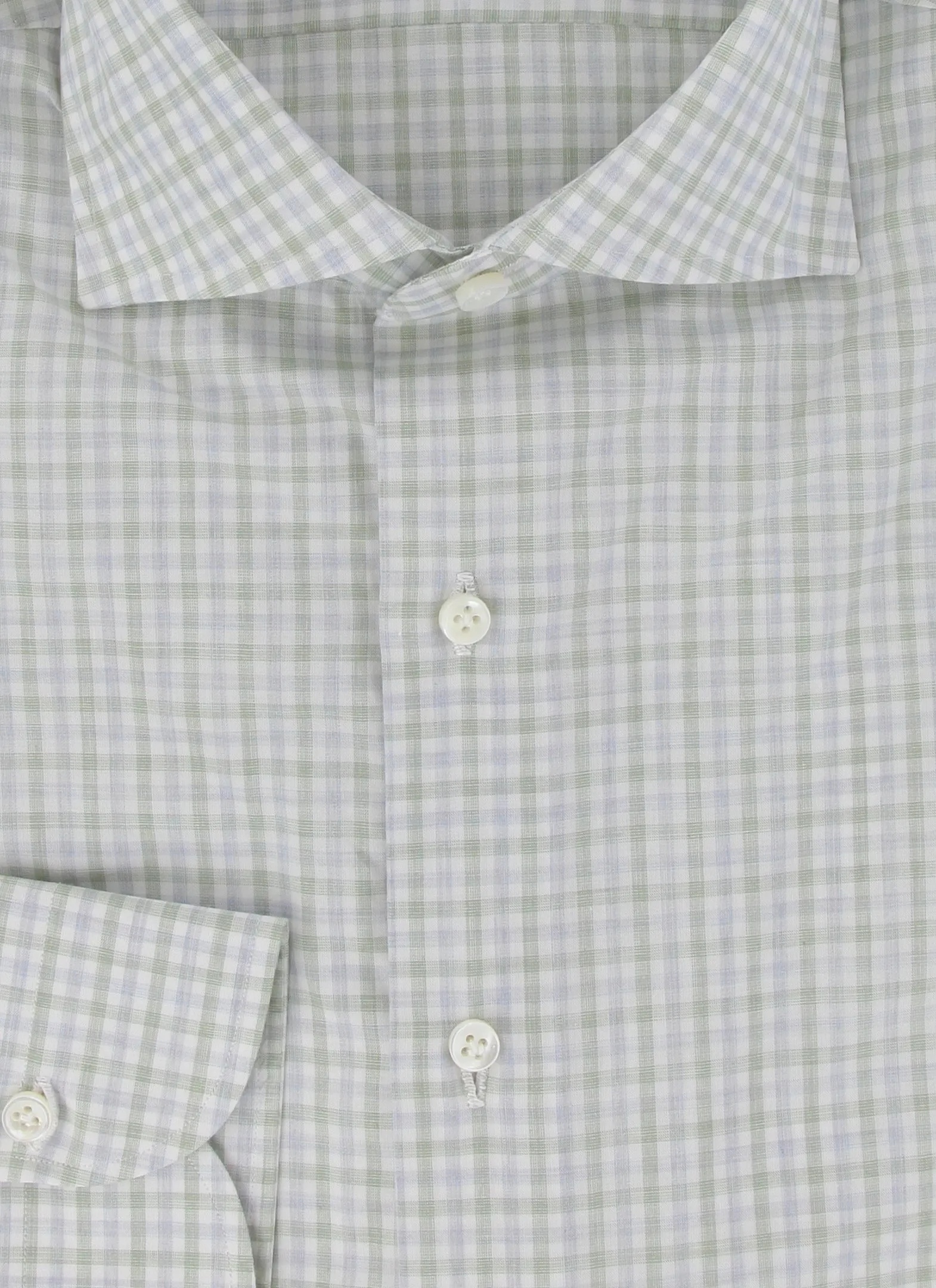 Luigi Borrelli Light Green Shirt - Slim