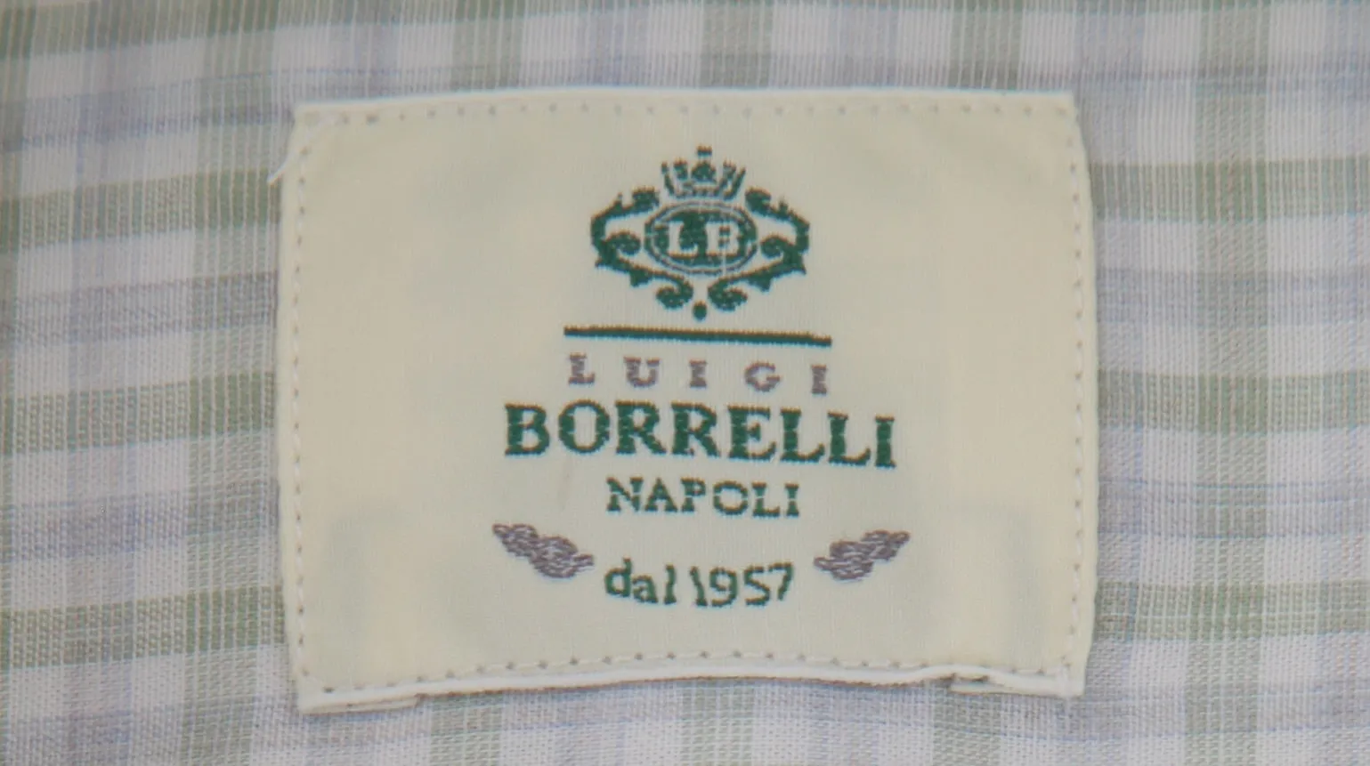 Luigi Borrelli Light Green Shirt - Slim