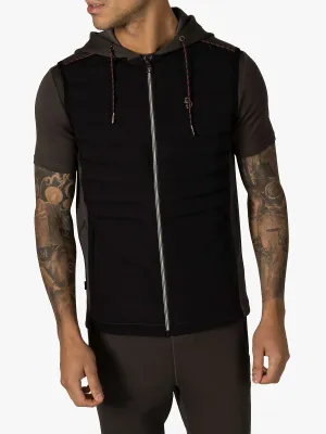 Luke 1977 Lithium Hooded Gilet Seal Grey