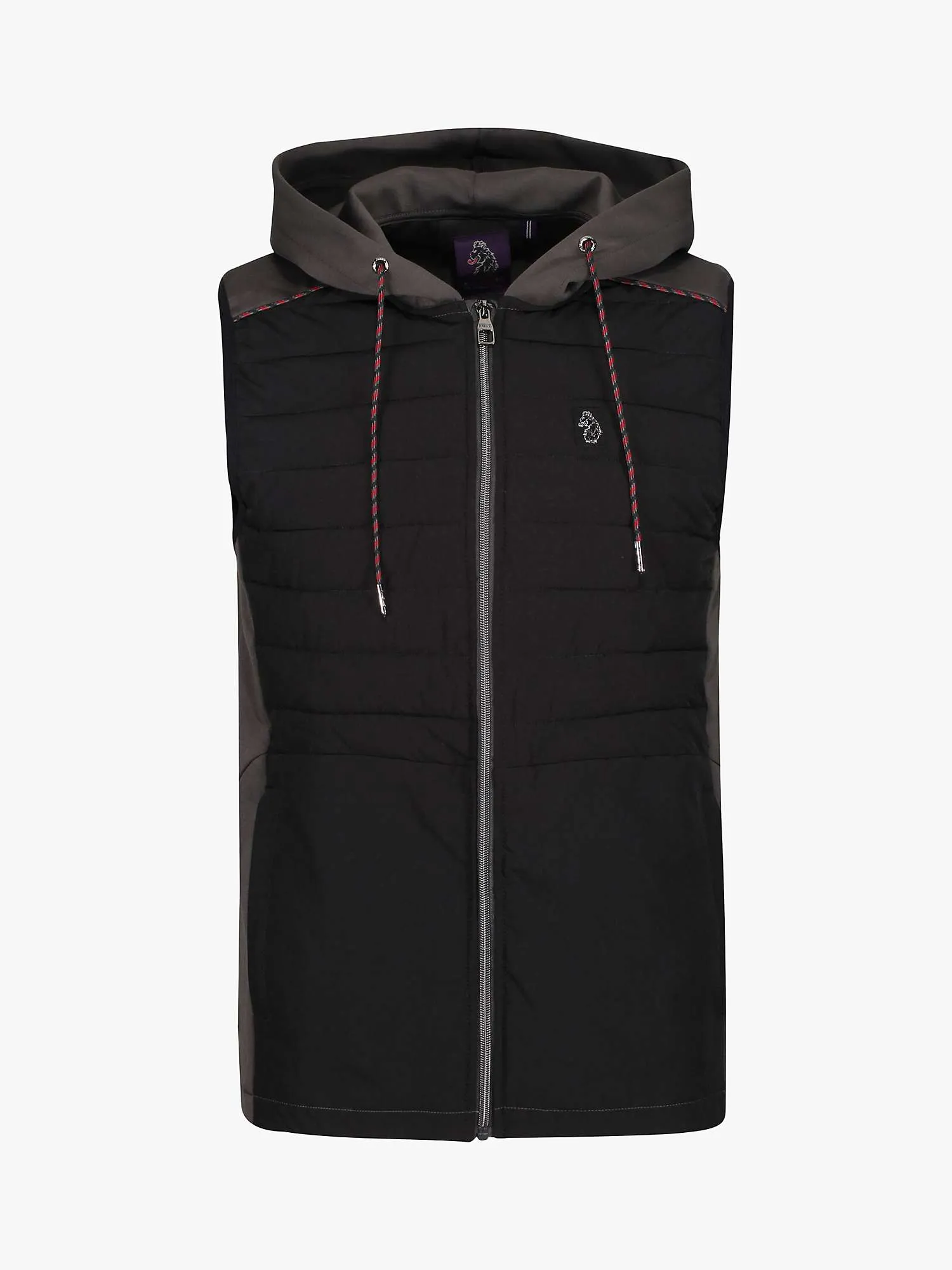 Luke 1977 Lithium Hooded Gilet Seal Grey