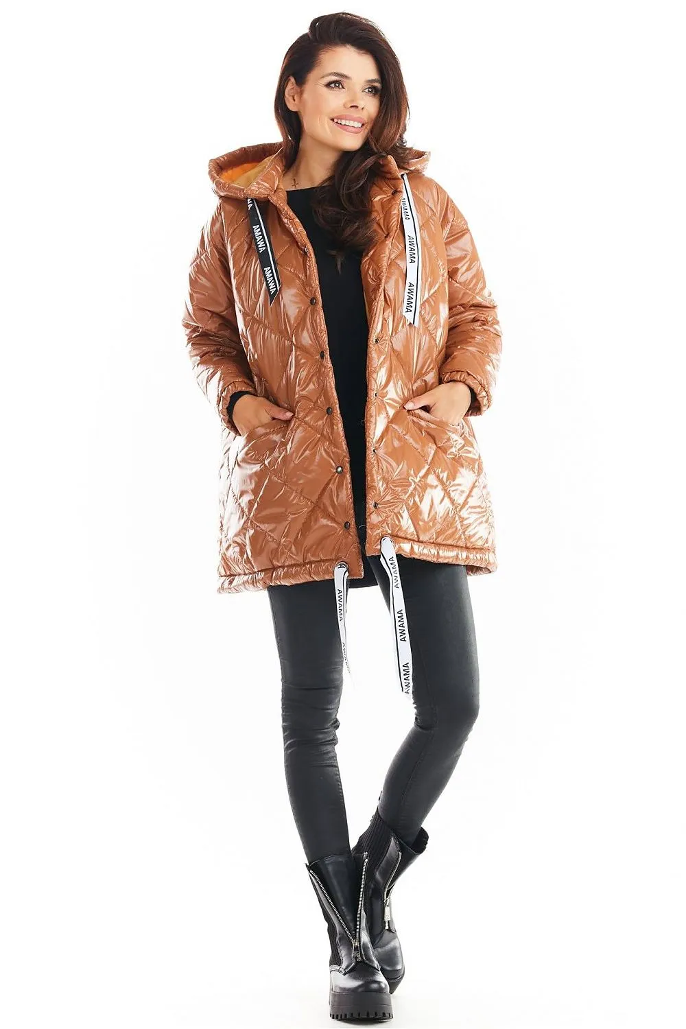 Luxurious Quilted Oversized Jacket