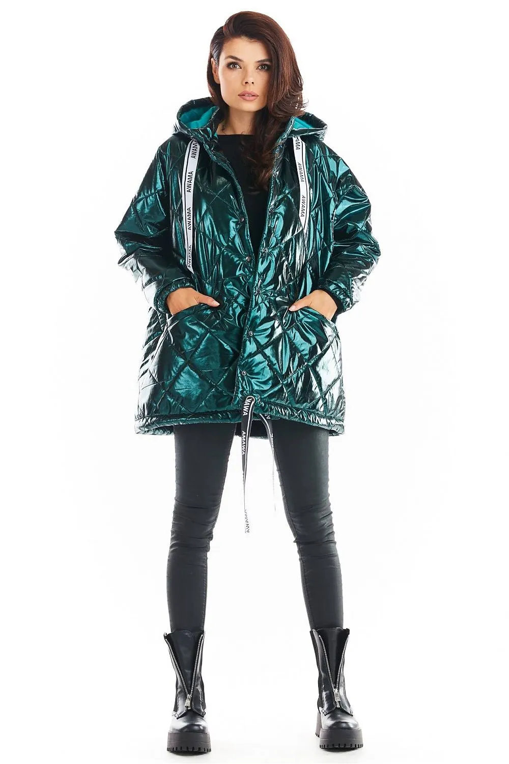 Luxurious Quilted Oversized Jacket