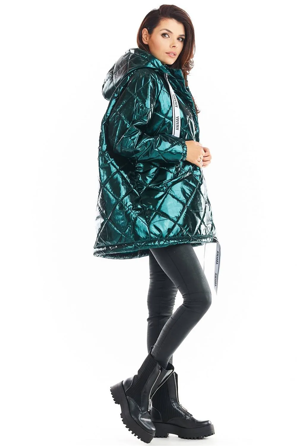 Luxurious Quilted Oversized Jacket