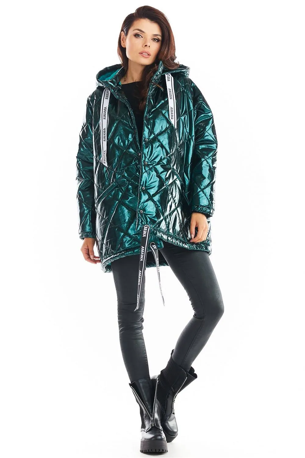 Luxurious Quilted Oversized Jacket