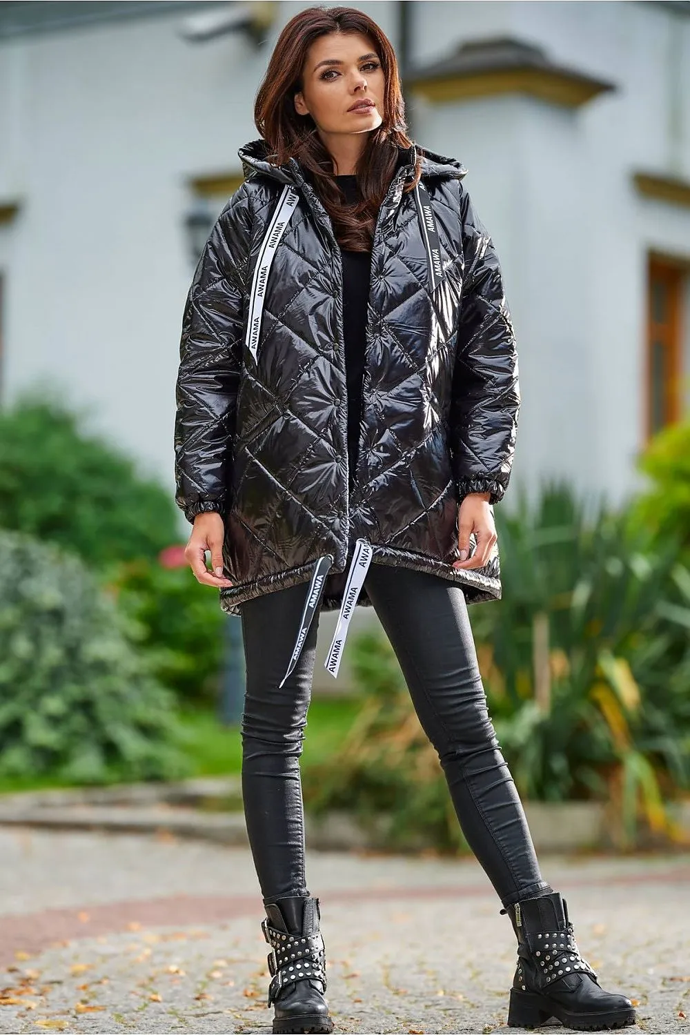 Luxurious Quilted Oversized Jacket