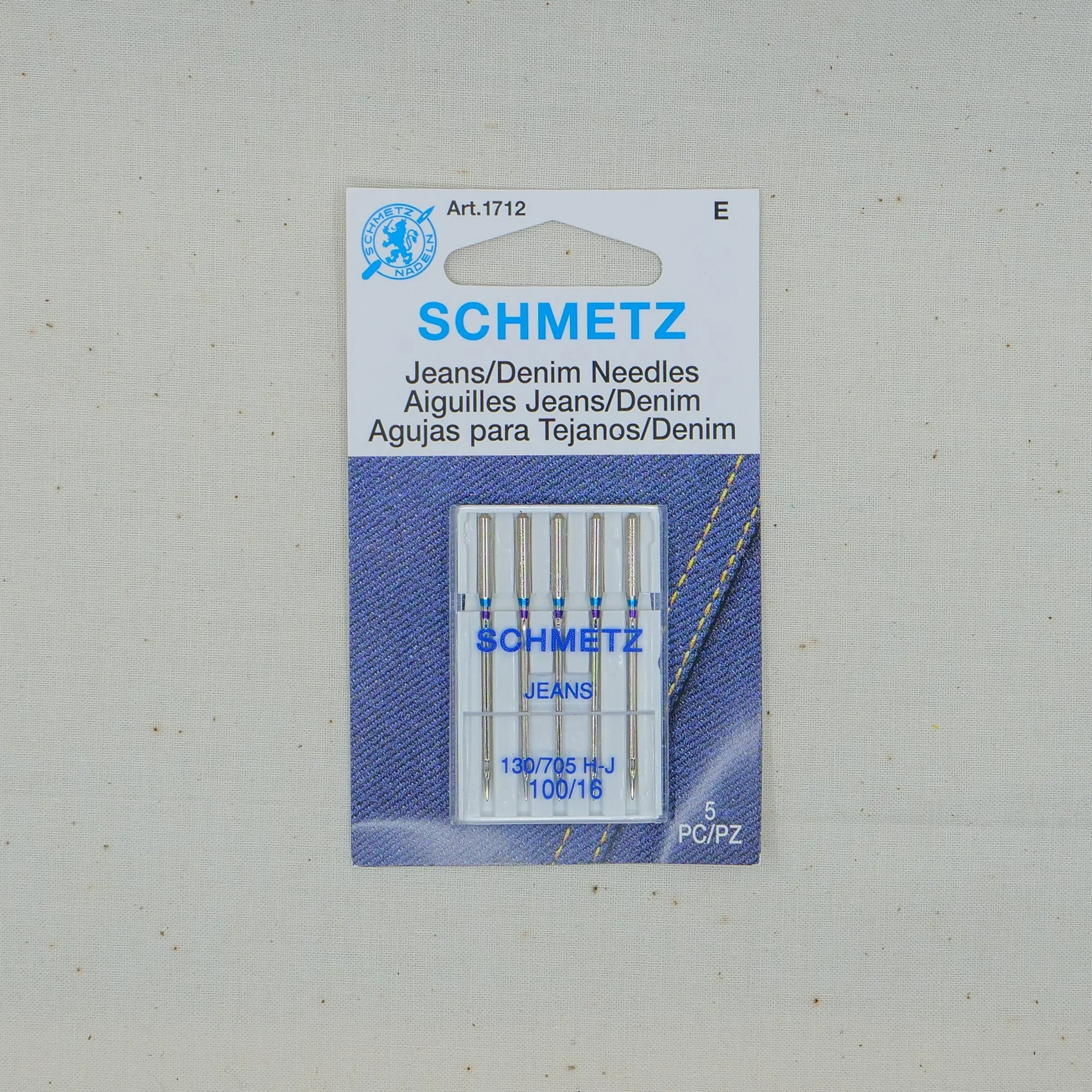 Machine Needles: Jeans/Denim
