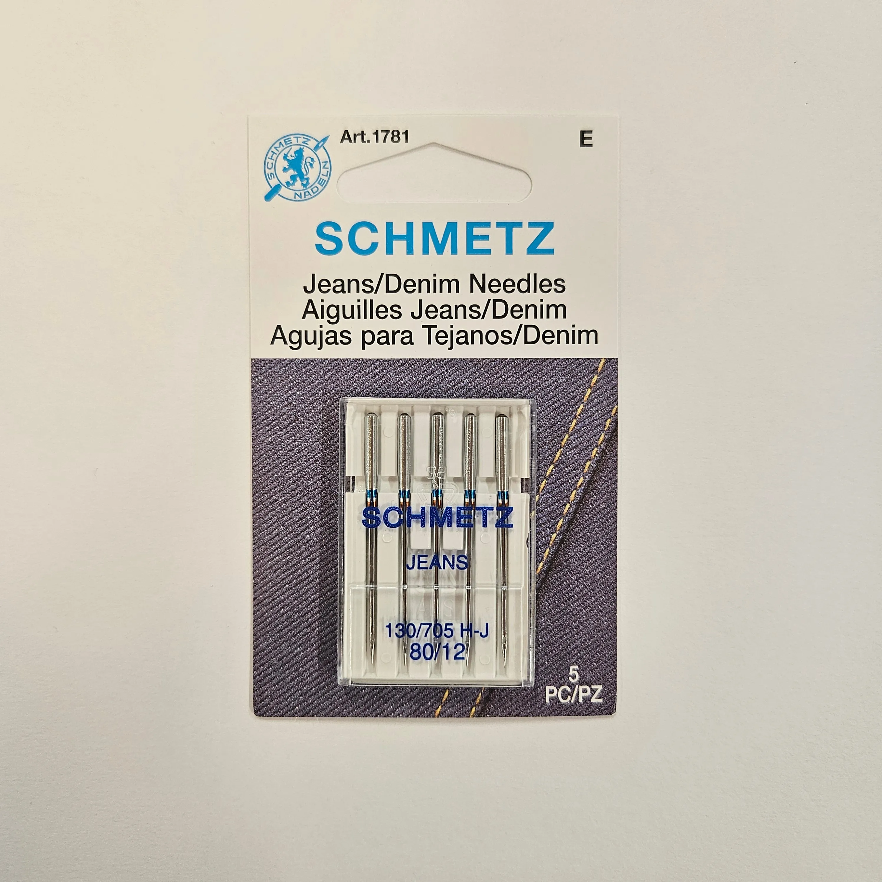 Machine Needles: Jeans/Denim