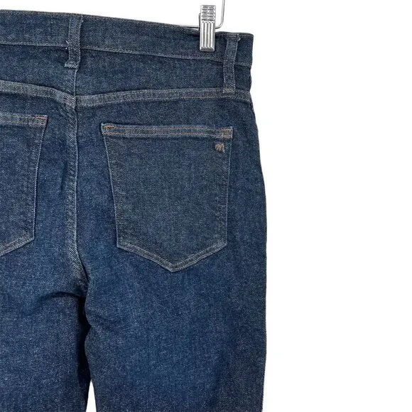 Madewell 10&quot; High-Rise Skinny Jeans In Dalesford Wash NWT Women's 28 Blue