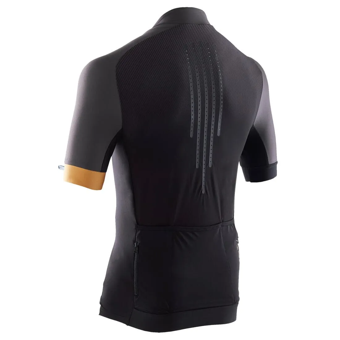 Maillot VTT XC Light Homme Noir et Ocre