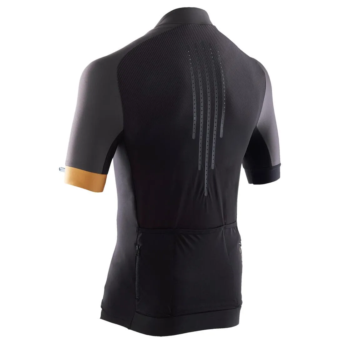Maillot VTT XC Light Homme Noir et Ocre