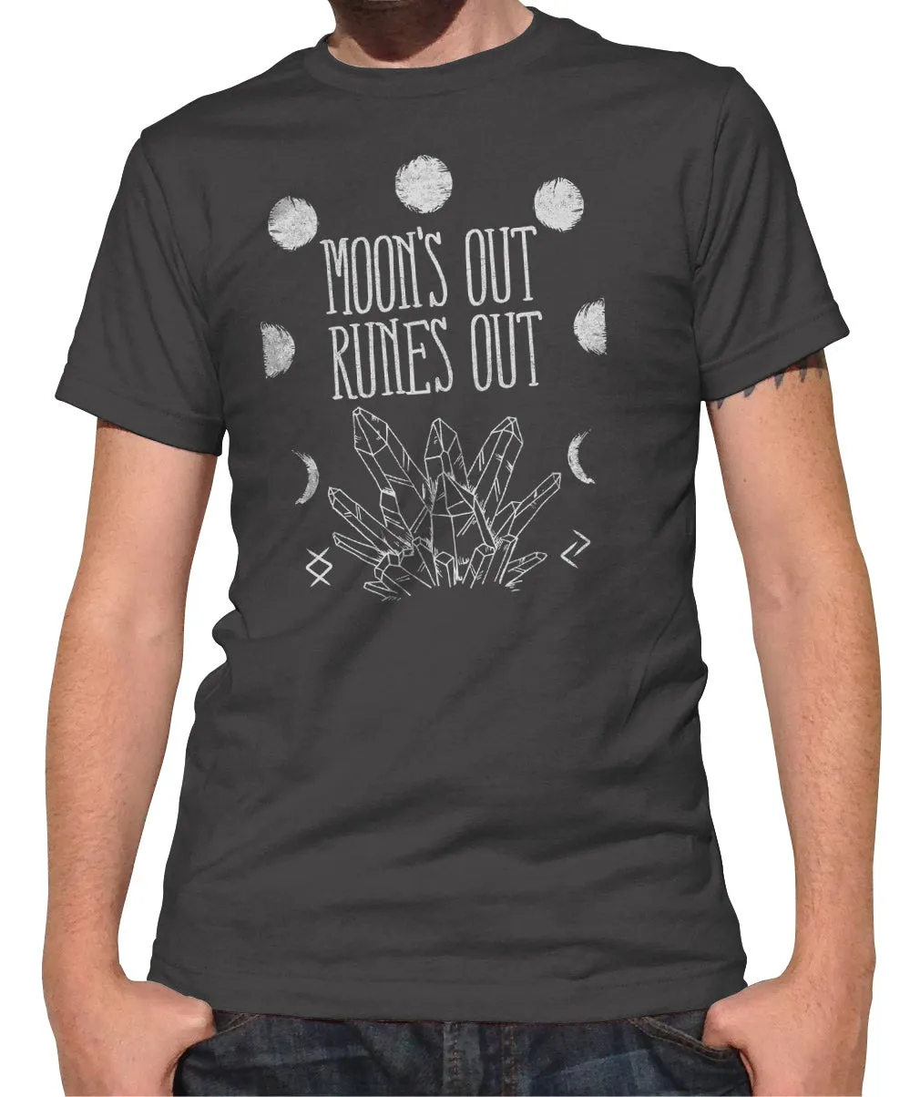 Men's Moon's Out Runes Out T-Shirt